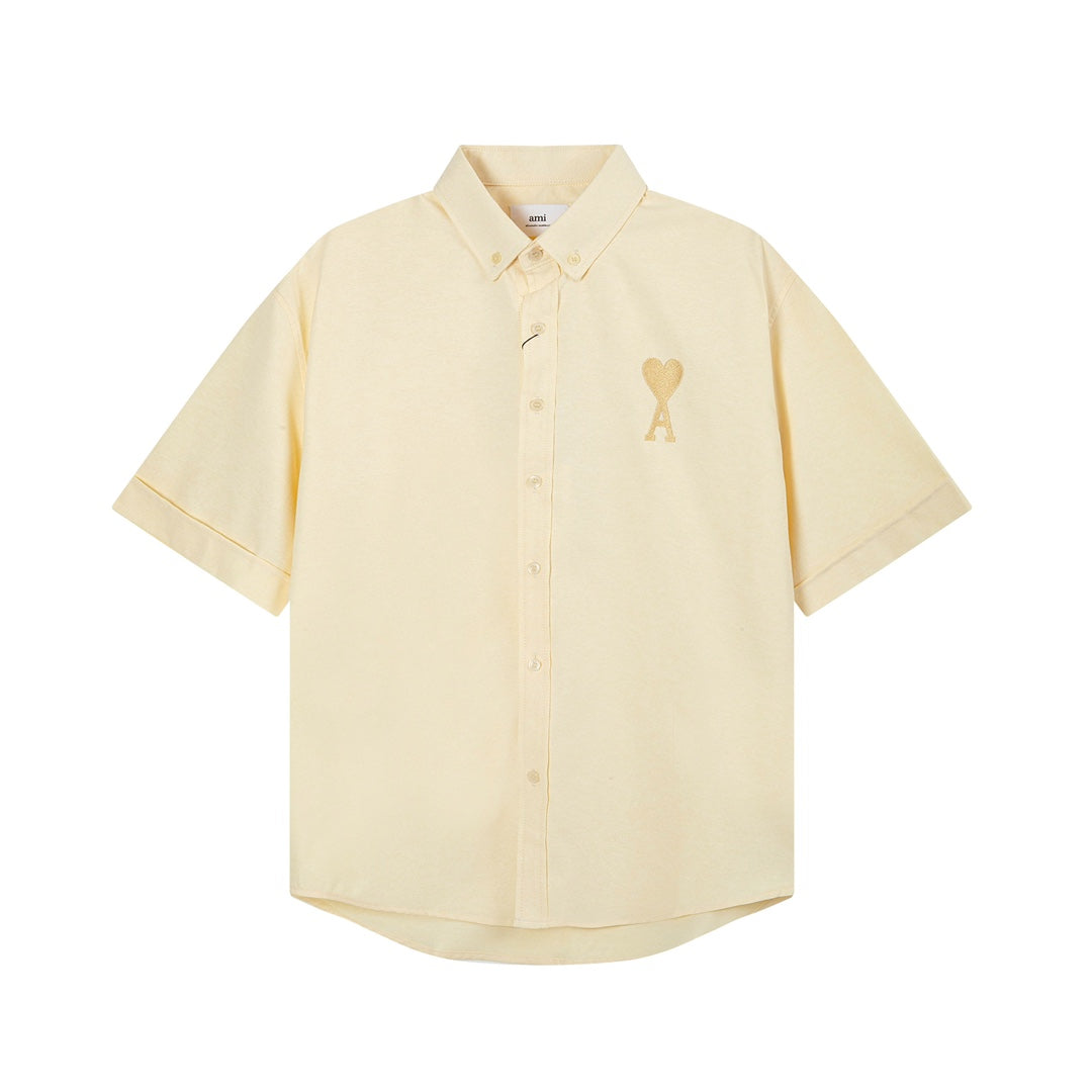 AMI PARIS Unisex Classic Shirt - 5 Vibrant Colors