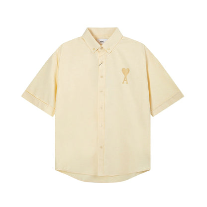 AMI PARIS Unisex Classic Shirt - 5 Vibrant Colors