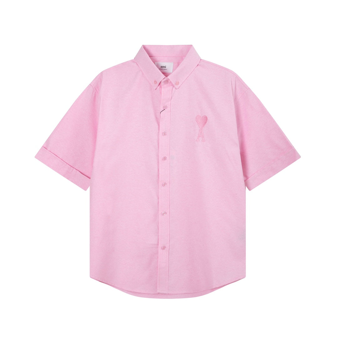 AMI PARIS Unisex Classic Shirt - 5 Vibrant Colors