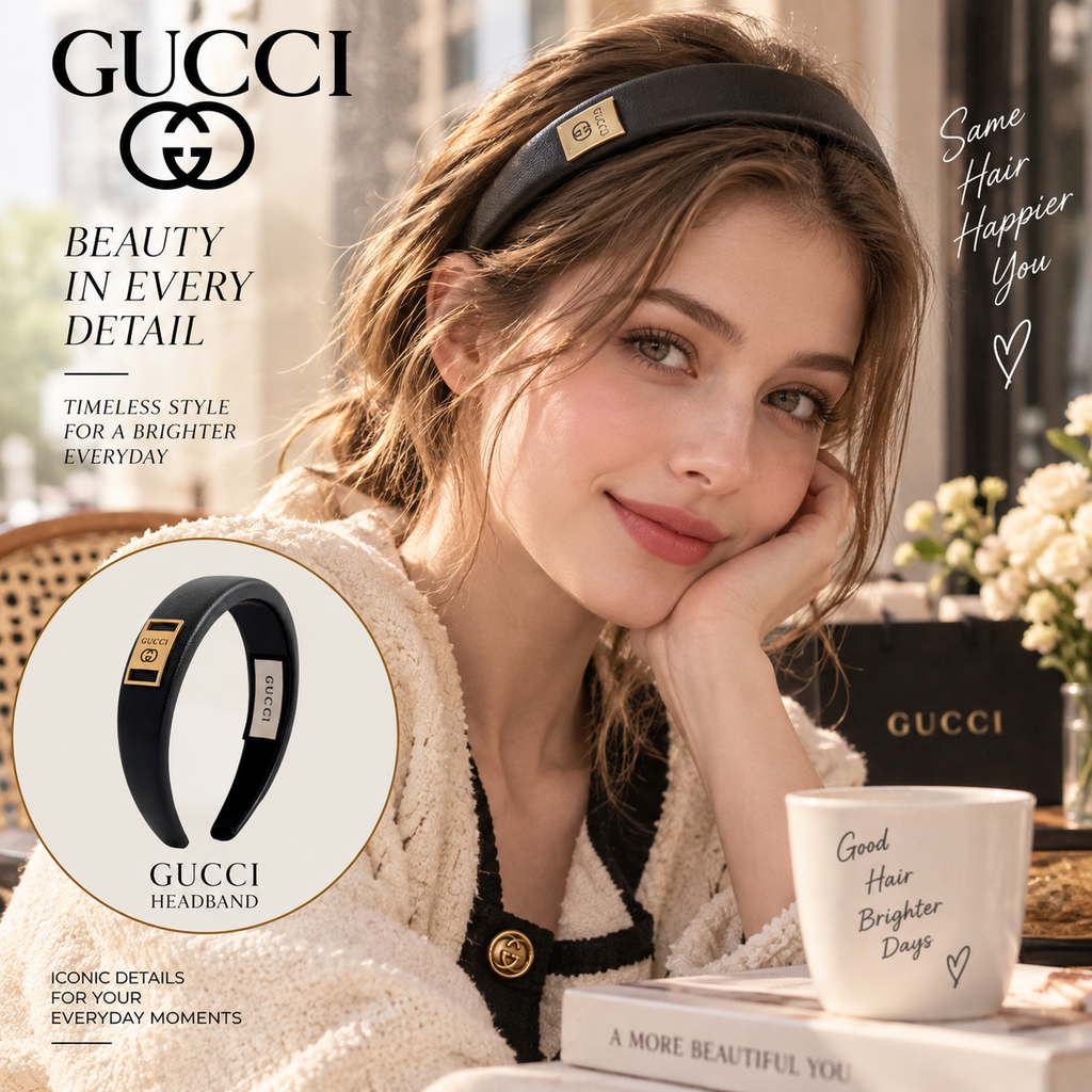 GUCCI Fashion Headband | Everyday Hair Accessory