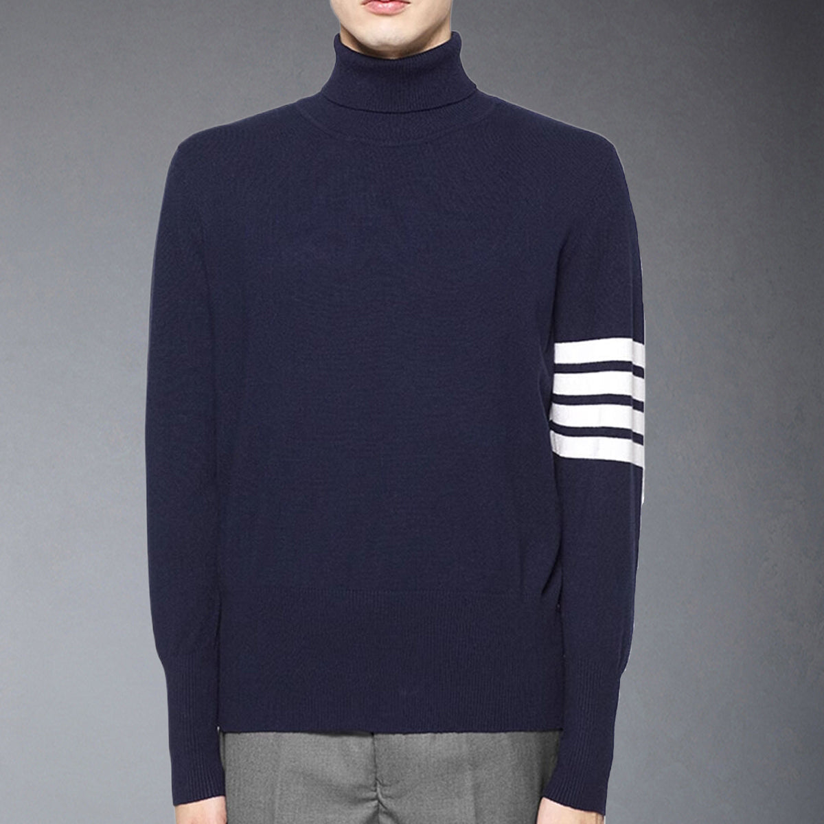 Thom Browne 4-Bar Turtleneck sweater