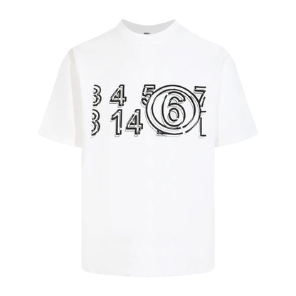 Maison Margiela MM6 Couples' Style T-Shirt