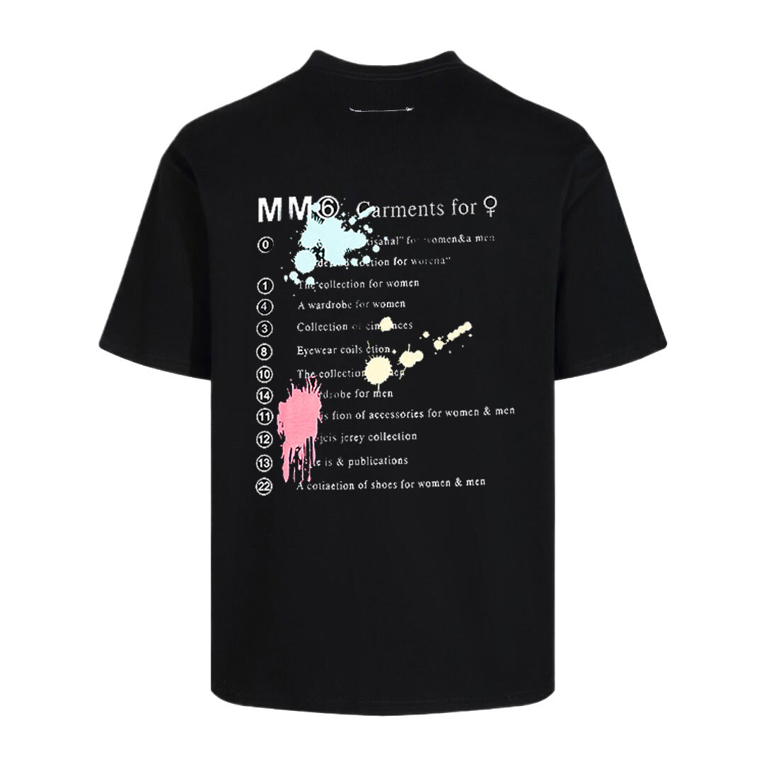 Maison Margiela MM6 Couples' Style T-Shirt
