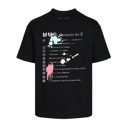 Maison Margiela MM6 Couples' Style T-Shirt