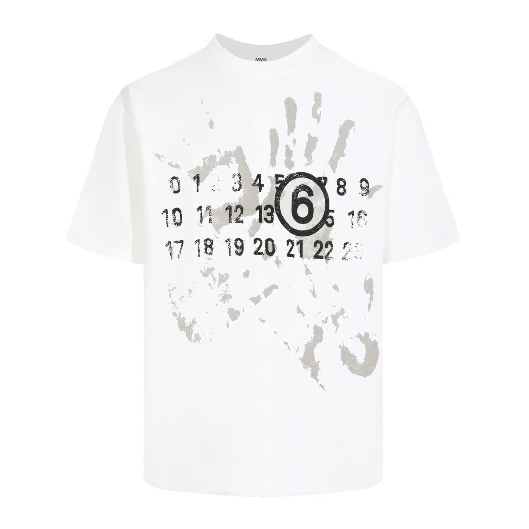 Maison Margiela MM6 Couples' Style T-Shirt