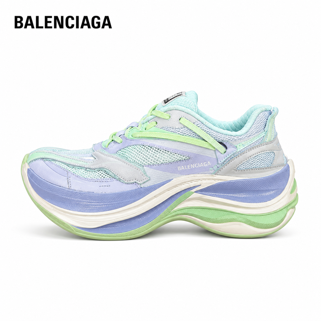 Balenciaga Jet Pastel Layered Mesh Sneakers