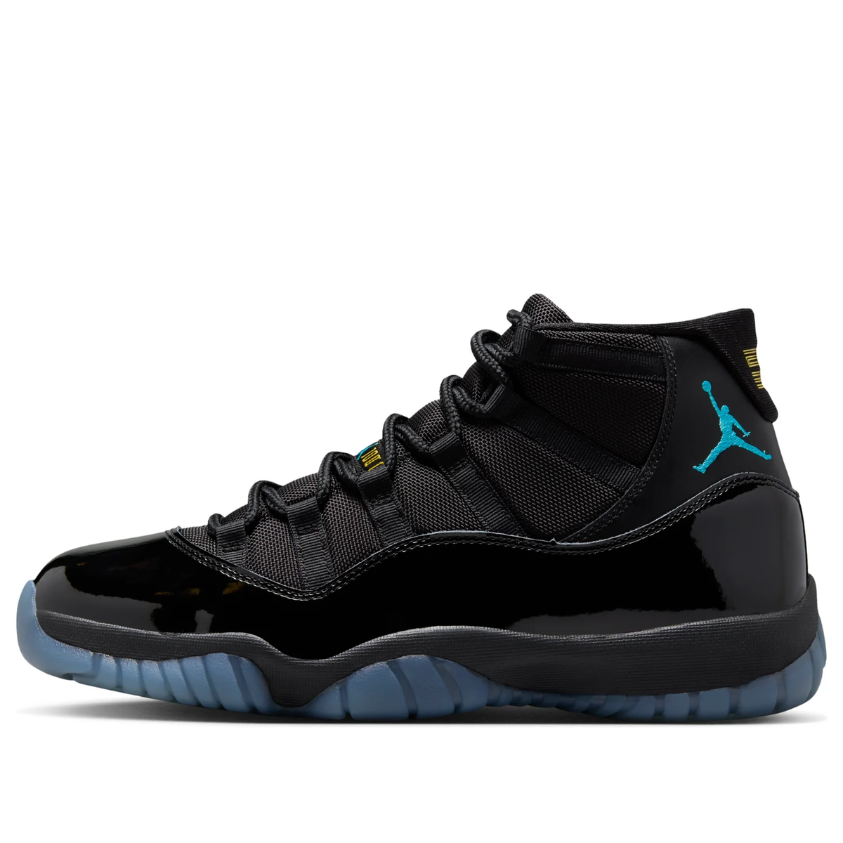 Nike Air Jordan 11 Retro Black & Icy Blue Sneakers