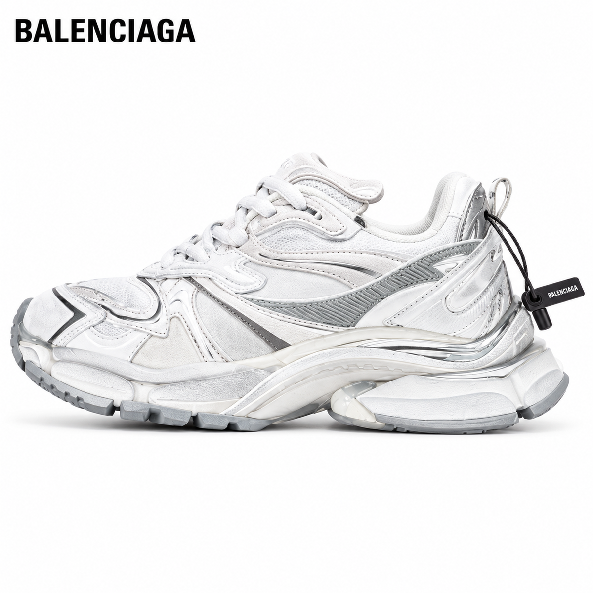 Balenciaga Runner 2.0 7th Technical Mesh Sneakers