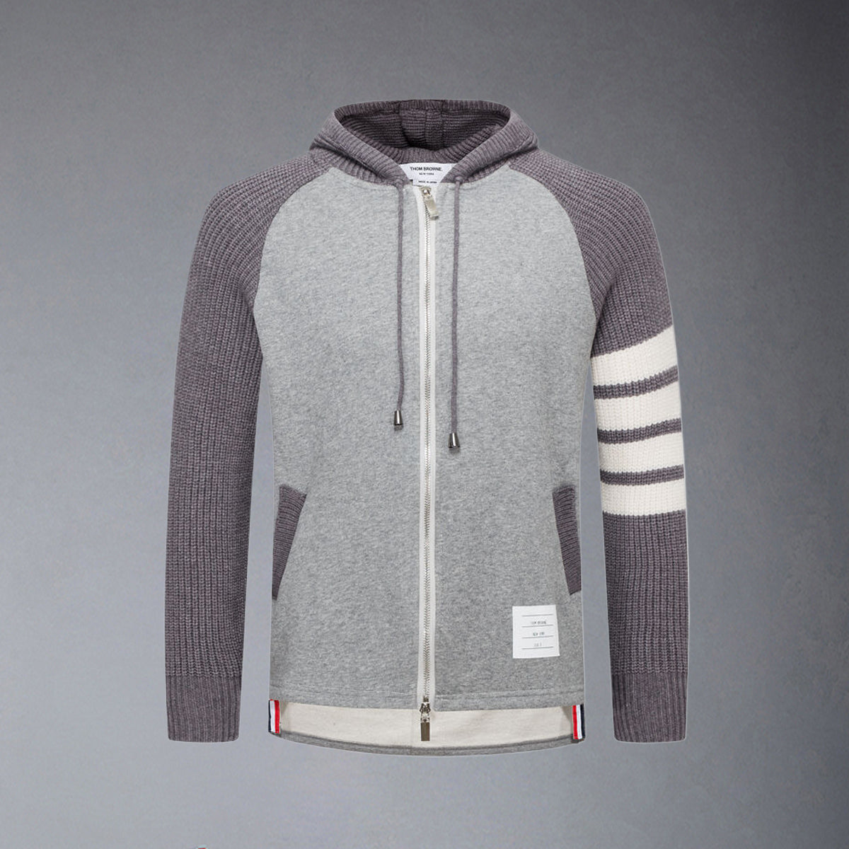 Thom Browne Couple Plush Hoodie