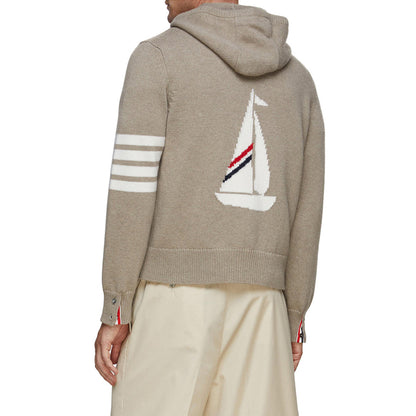 Thom Browne 2025SS Thick Hooded Sweater