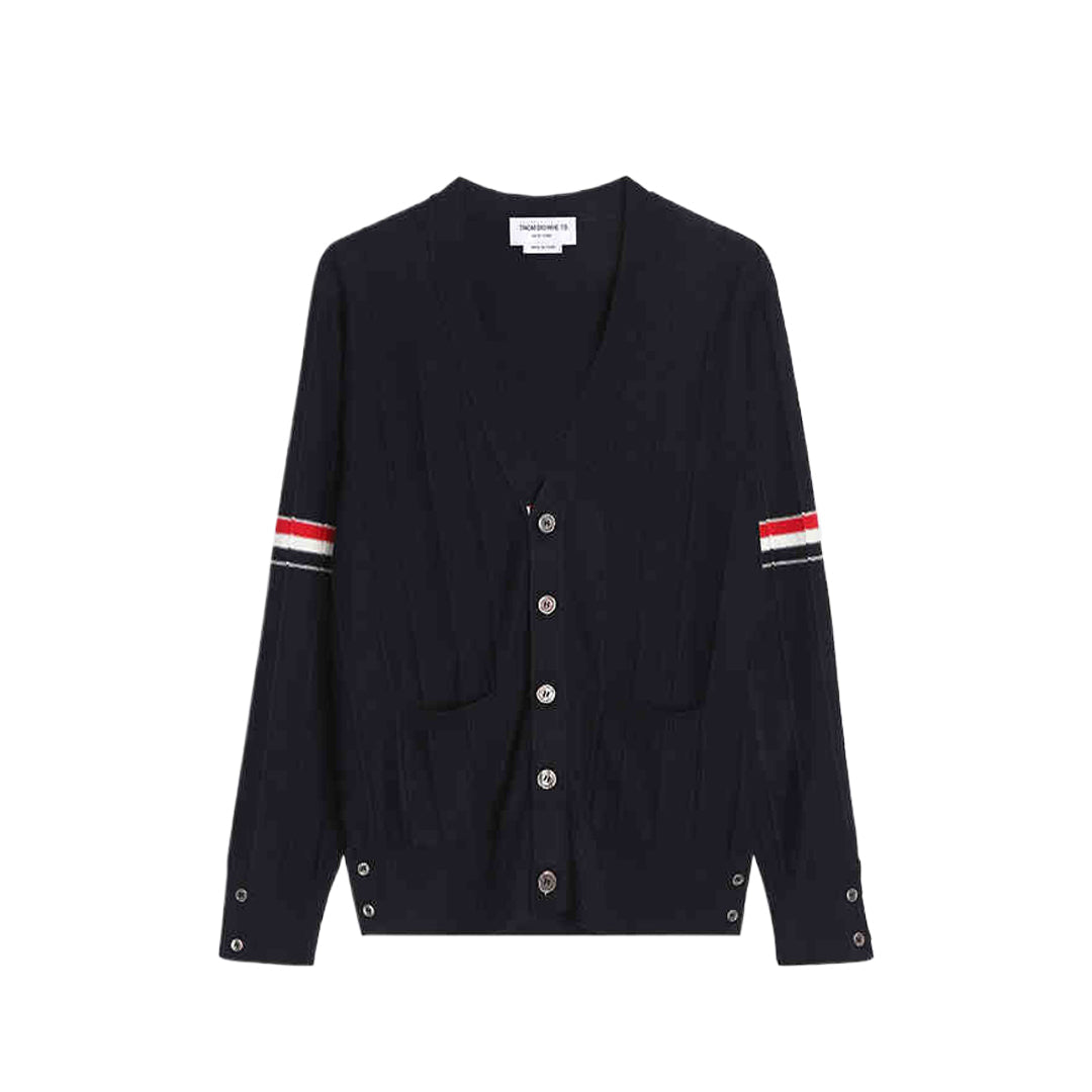 Thom Browne Knitted sweater coat