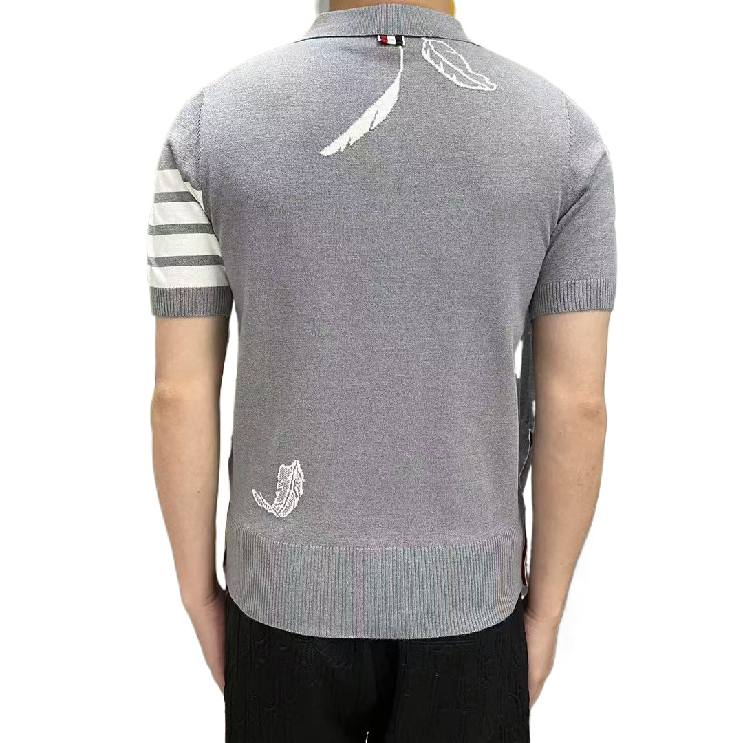 Thom Browne Man Casual POLO T-shirt