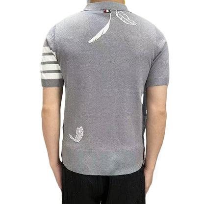 Thom Browne Man Casual POLO T-shirt