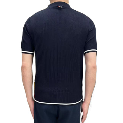 Thom Browne 2025ss Men Wool POLO T-shirt