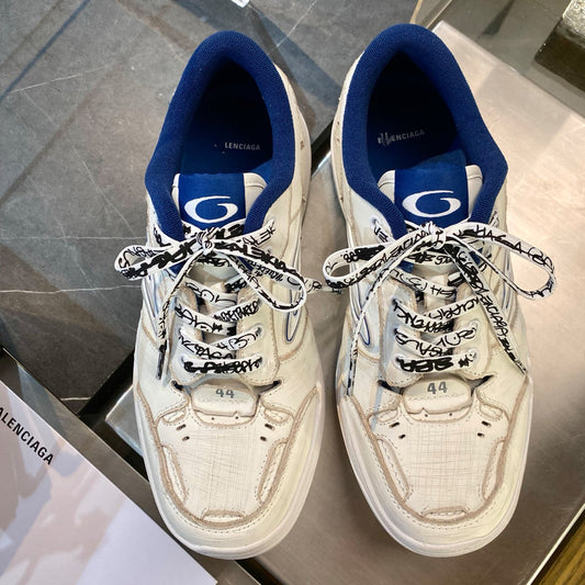 Balenciaga Distressed Vintage Leather Shoe – Limited Edition 2025