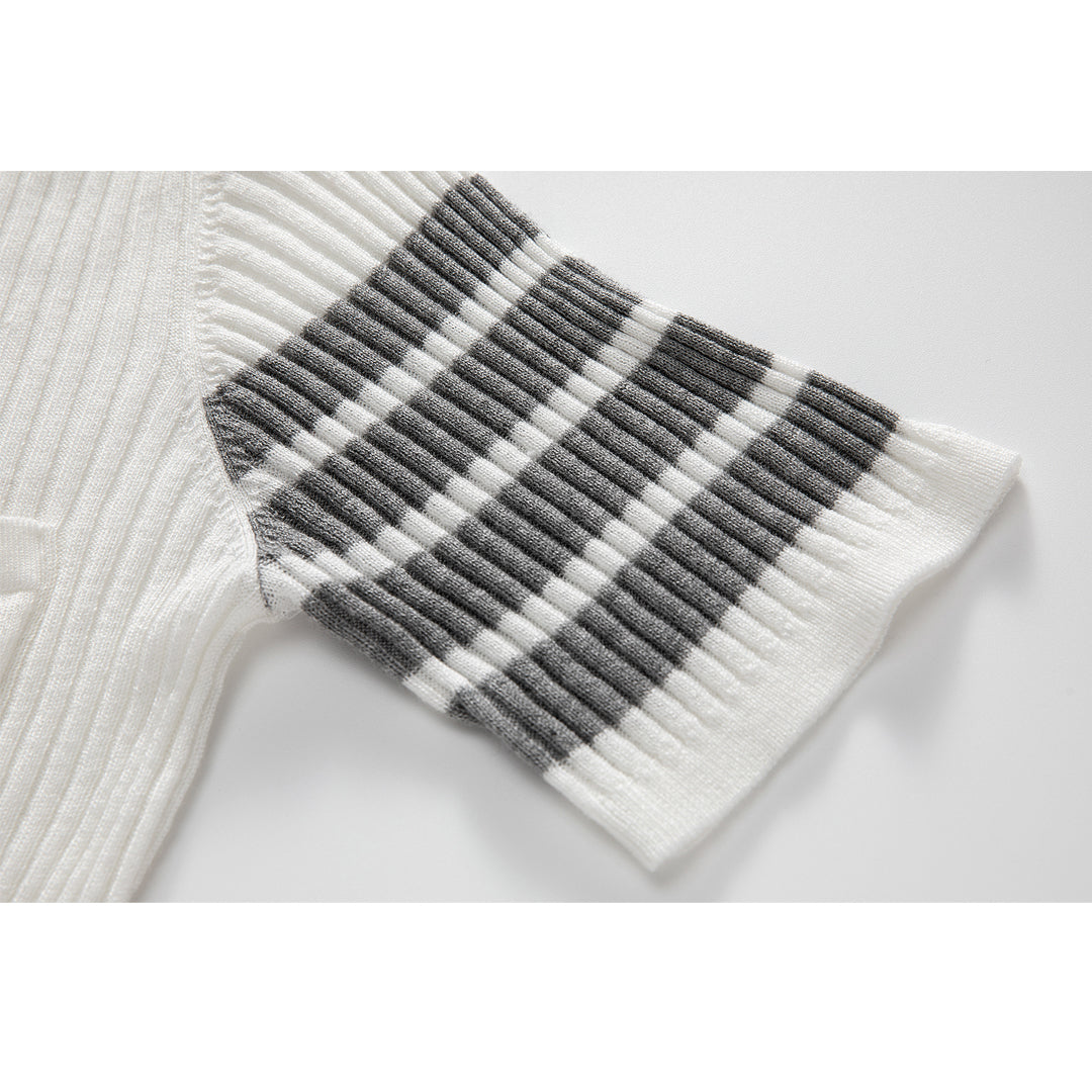 Thom Browne Women Color buckle POLO shirt