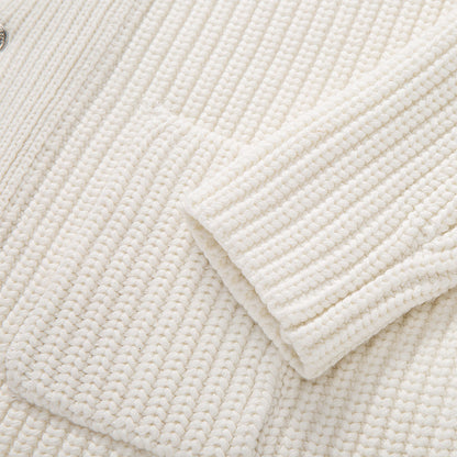 Thom Browne Knitted sweater coat
