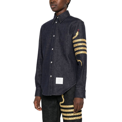 Thom Browne 2025ss Snake Year Limited Shirt