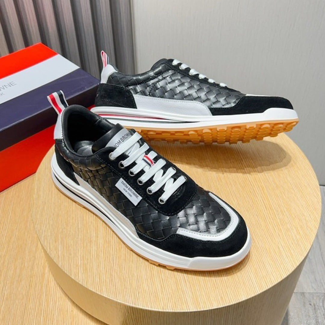 Thom Browne 2025ss New Leather sneakers
