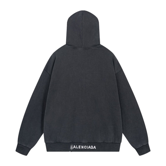 2025SS Couples Graphic Print Hoodie | Unisex Streetwear