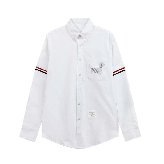 Thom Browne  4-Bar Stripes Shirt