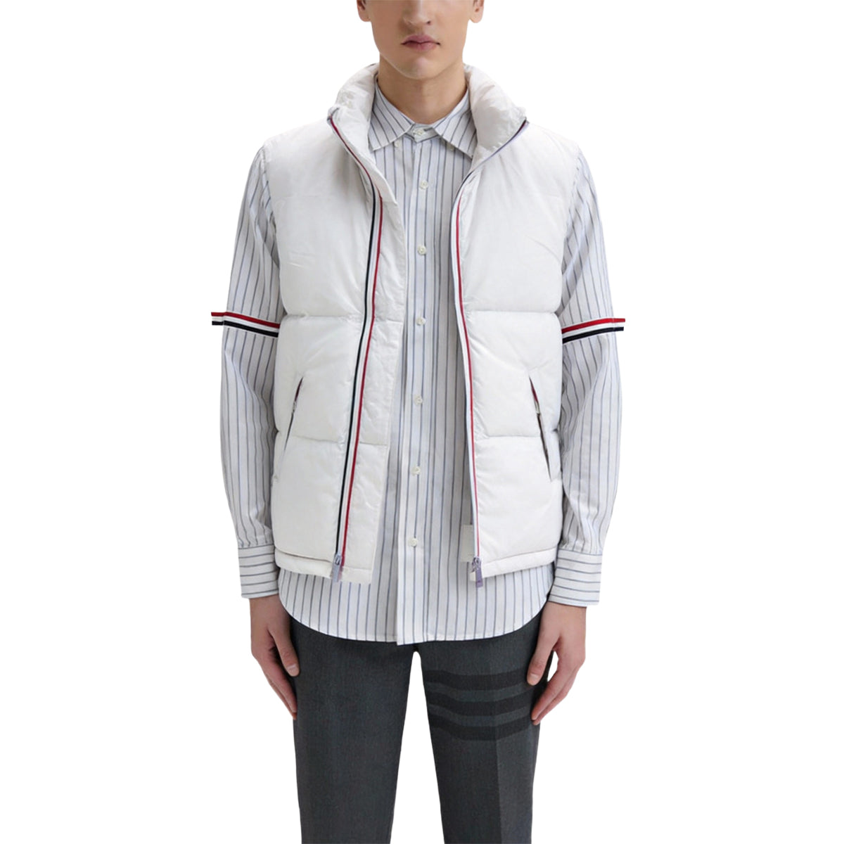 Thom Browne Colorblock Down vest