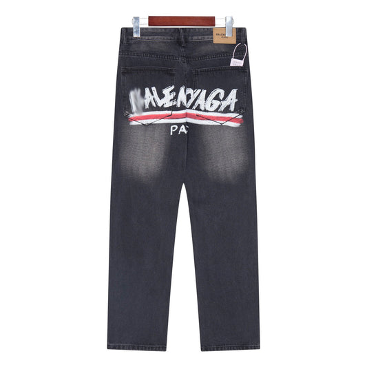 2025SS New Black Jeans