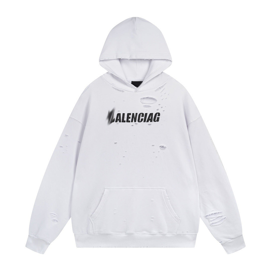 Couples Oversized Hoodie – 100% Cotton Streetwear Sweatshirt | 6 Colors