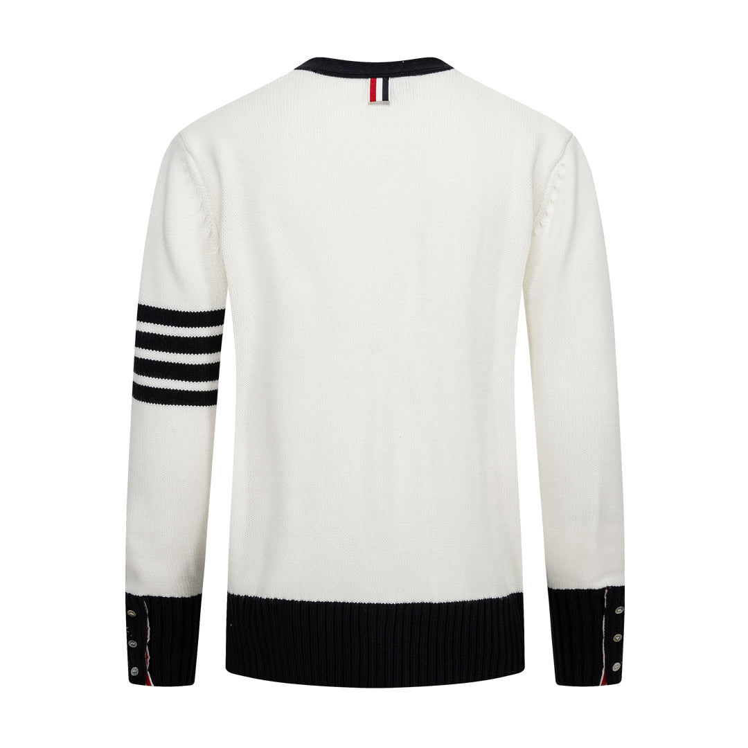 Thom Browne 2025ss Colorblock sweater