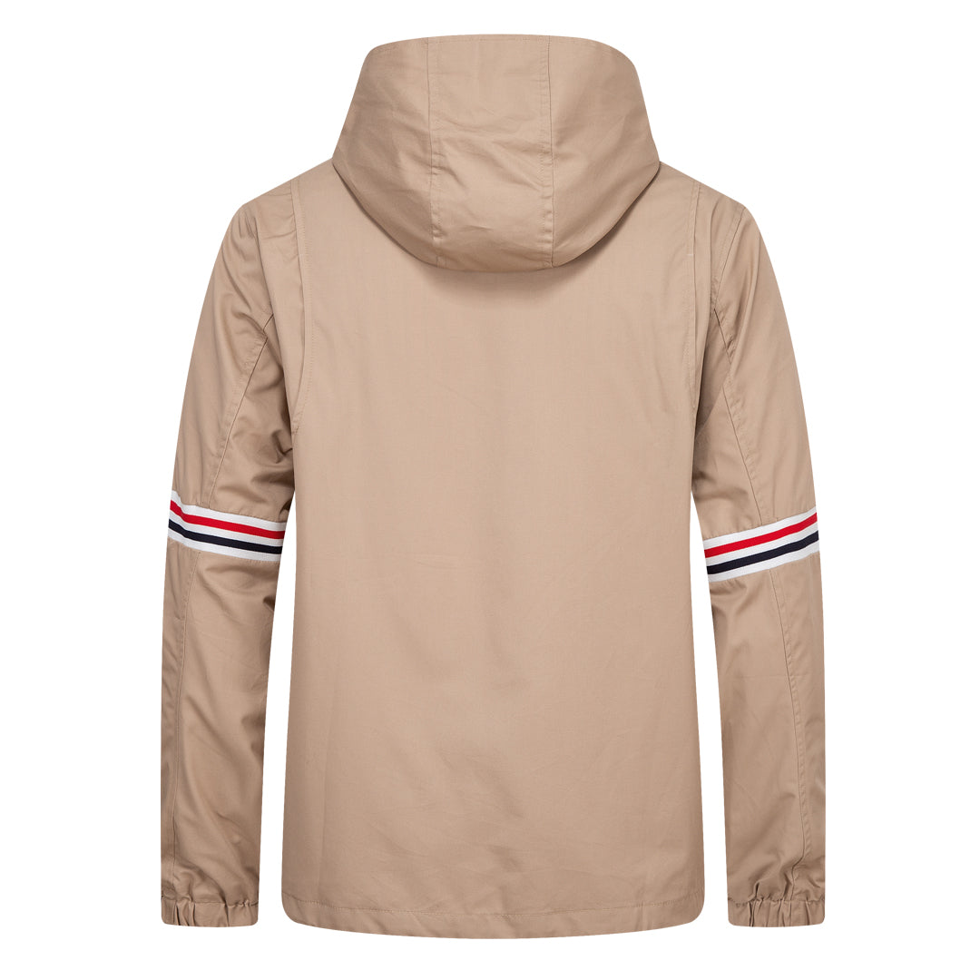 Thom Browne  Khaki Hooded Jacket
