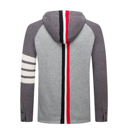 Thom Browne Couple Plush Hoodie