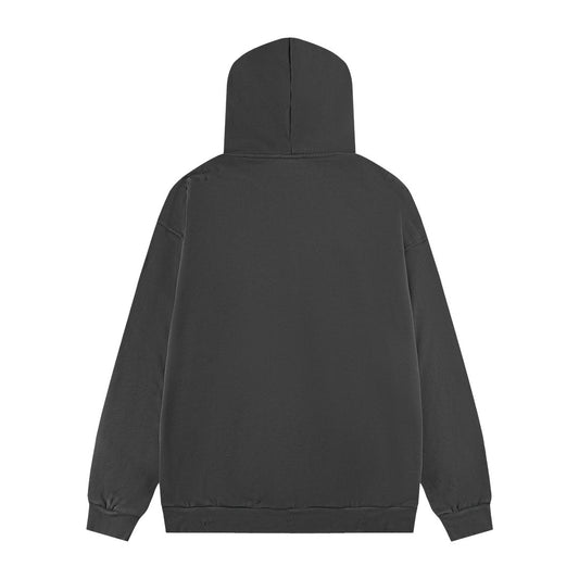 2025SS Oversized Graphic Print Character Hoodie