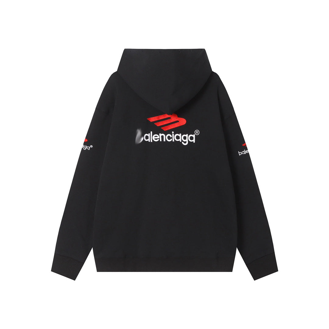 2025SS Gradient Couples Hoodie – Unisex Oversized Pullover