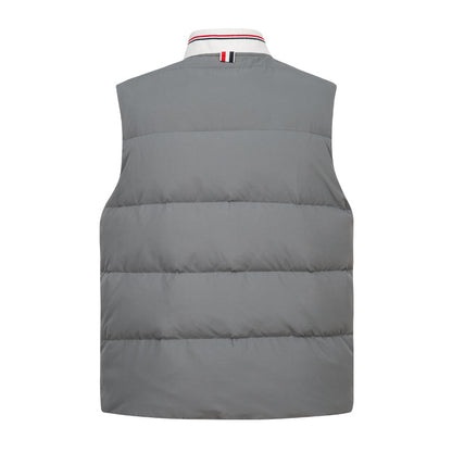 Thom Browne  4-Bar Down vest
