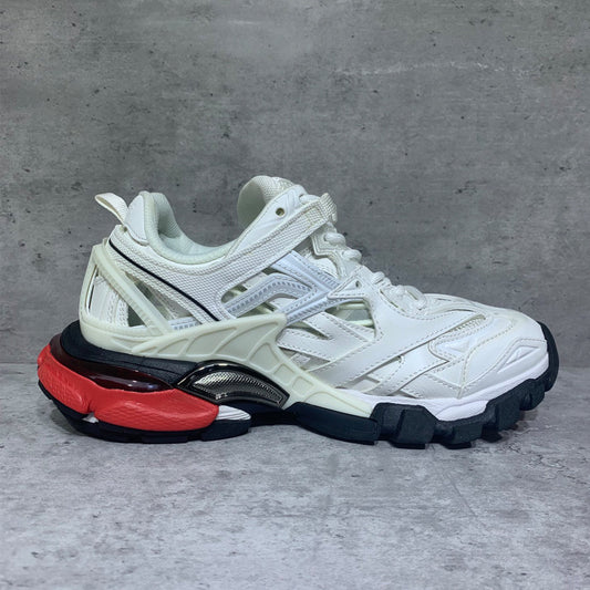 Balenciaga Distressed Vintage Couple Sneakers – Premium Cowhide Leather