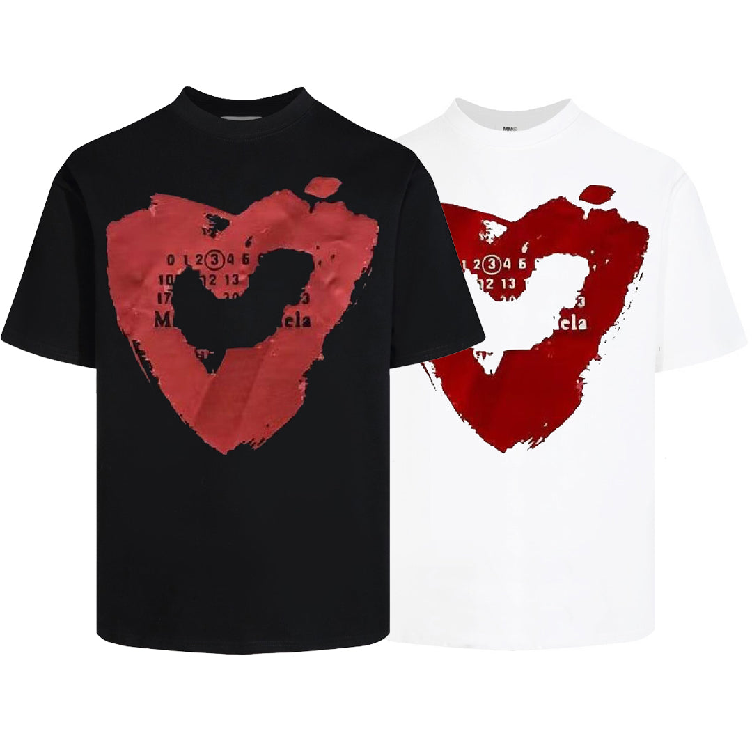 Maison Margiela MM6 Couples' Style T-Shirt