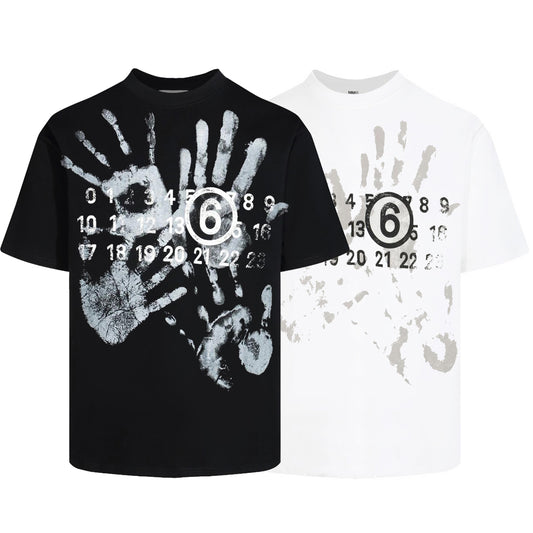 Maison Margiela MM6 Couples' Style T-Shirt