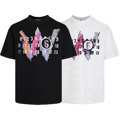 Maison Margiela MM6 Couples' Style T-Shirt