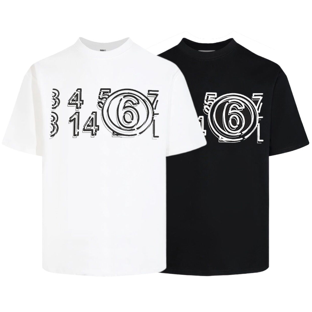 Maison Margiela MM6 Couples' Style T-Shirt