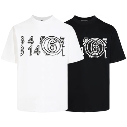 Maison Margiela MM6 Couples' Style T-Shirt