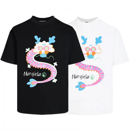 Maison Margiela MM6 Couples' Style T-Shirt