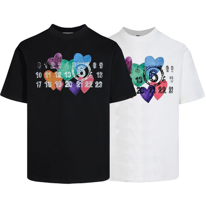Maison Margiela MM6 Couples' Style T-Shirt