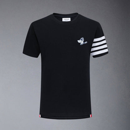 Thom Browne puppy embroidery T-shirt