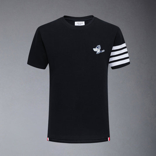 Thom Browne puppy embroidery T-shirt
