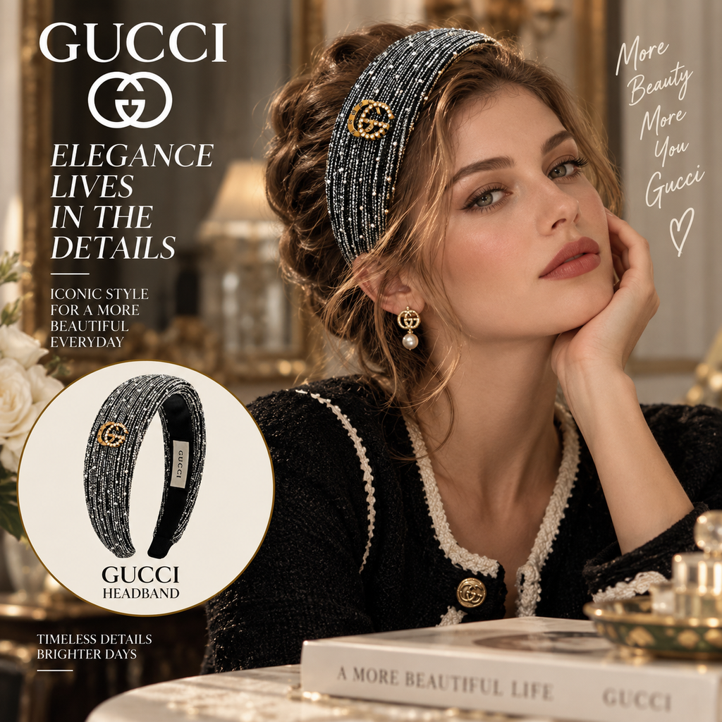 GUCCI Statement Headband | Fashion Hair Accessory
