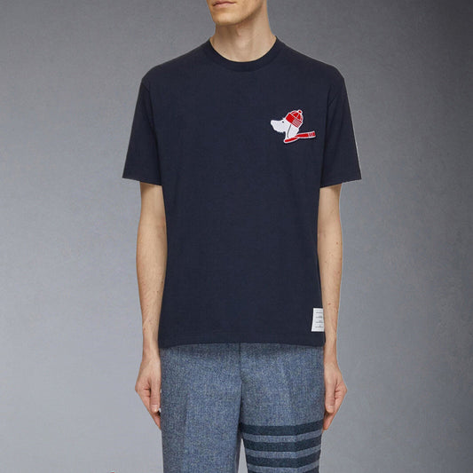 Thom Browne Puppy embroidery T-shirt