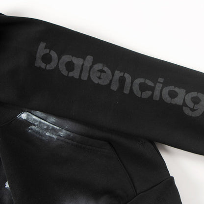 2025SS Oversized Character Graphic Hoodie