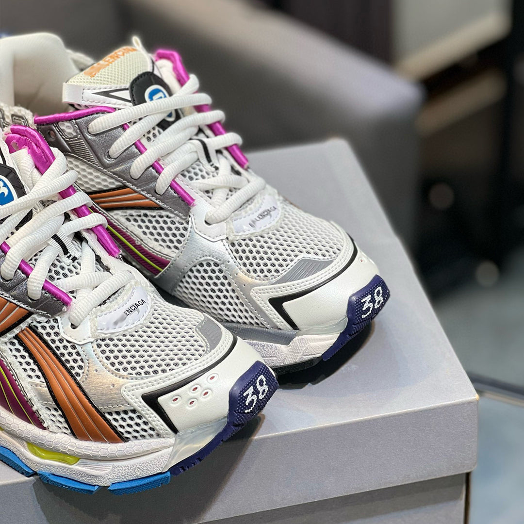 Balenciaga Distressed Vintage Unisex Leather Sneakers | 4 Styles