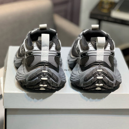 Balenciaga Unisex Distressed Vintage Leather Sneakers | Multi-Style