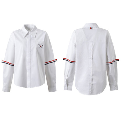 Thom Browne  2025SS Women's Long sleeve shirt